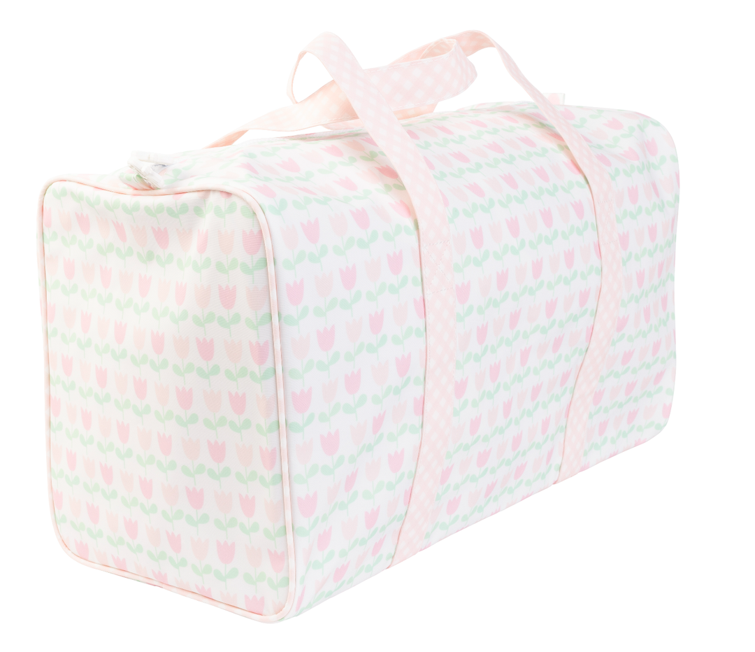 Apple Of My Isla - The Duffle Bag in Tulips