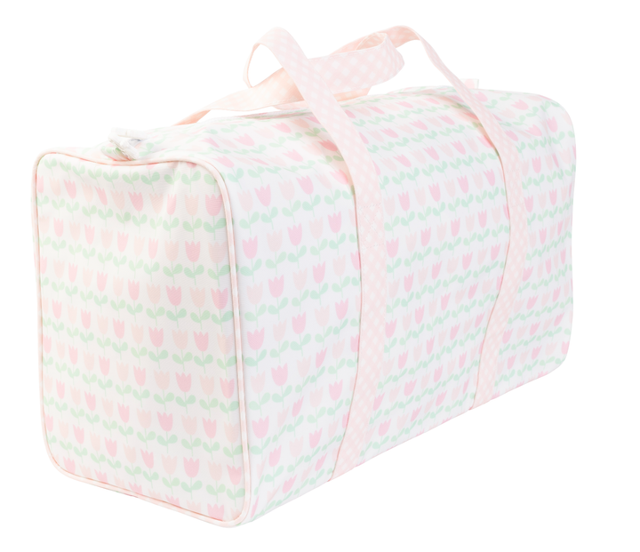 Apple Of My Isla - The Duffle Bag in Tulips