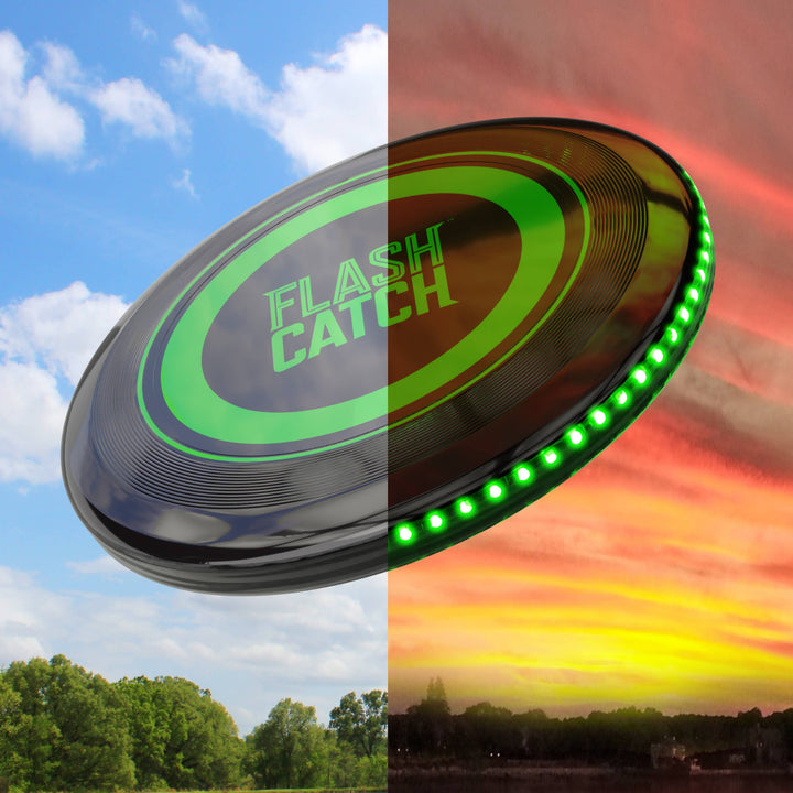 Squad Hero - Rechargeable Light-up Flying Disc, Motion Activated Frisbee