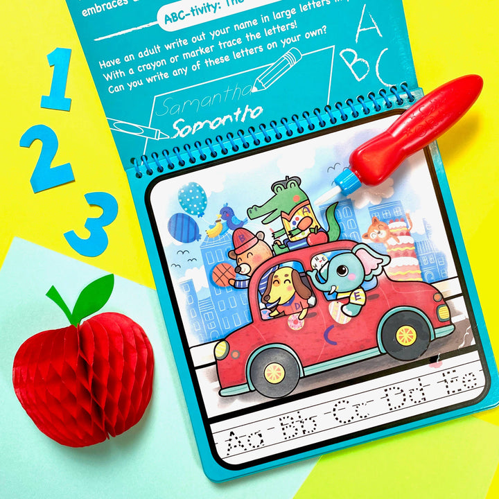 Bright Stripes - Magic Reveal Pads - Awesome Animals