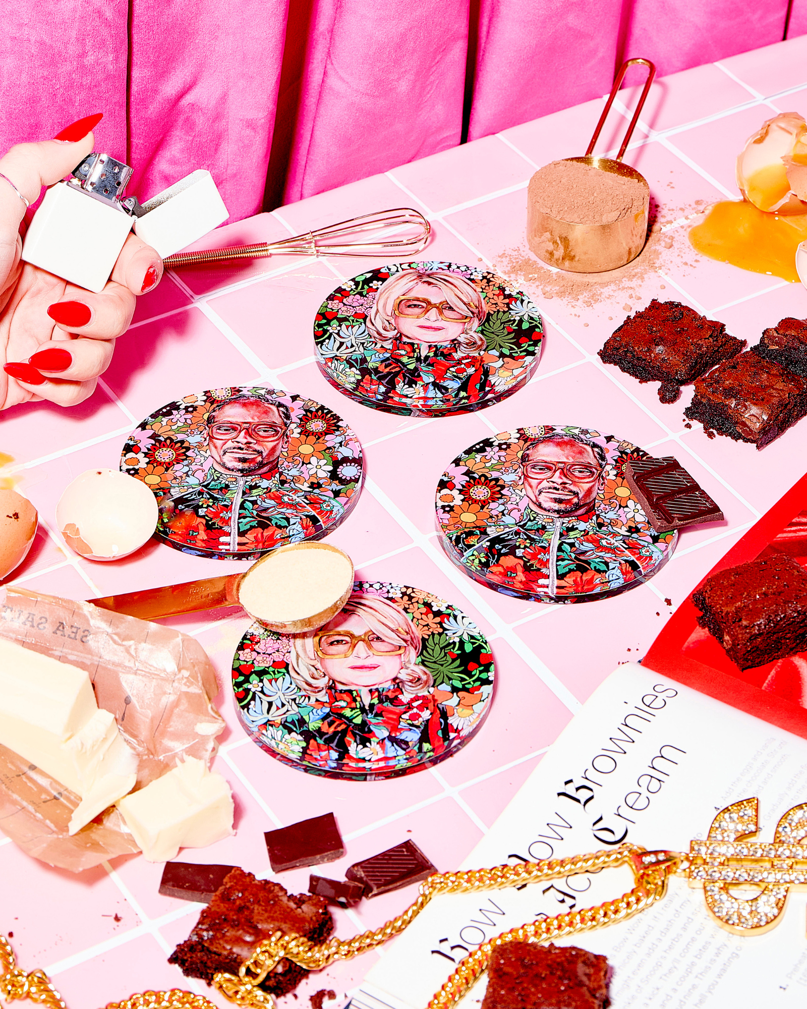 Tart by Taylor Best Buds Drink Coaster - Thumbnail 4