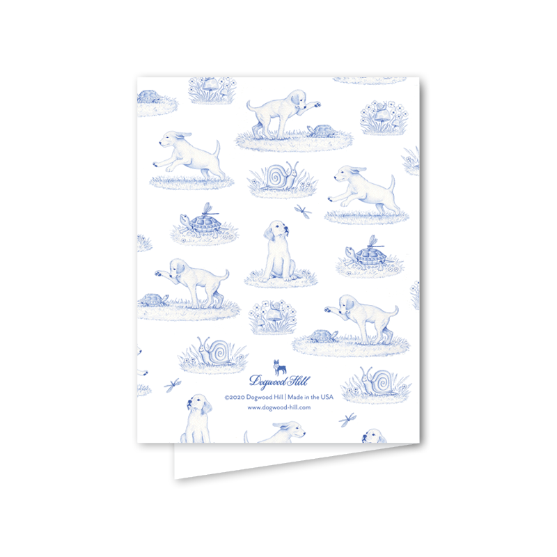 Dogwood Hill - Snips and Snails Poem: Single Card