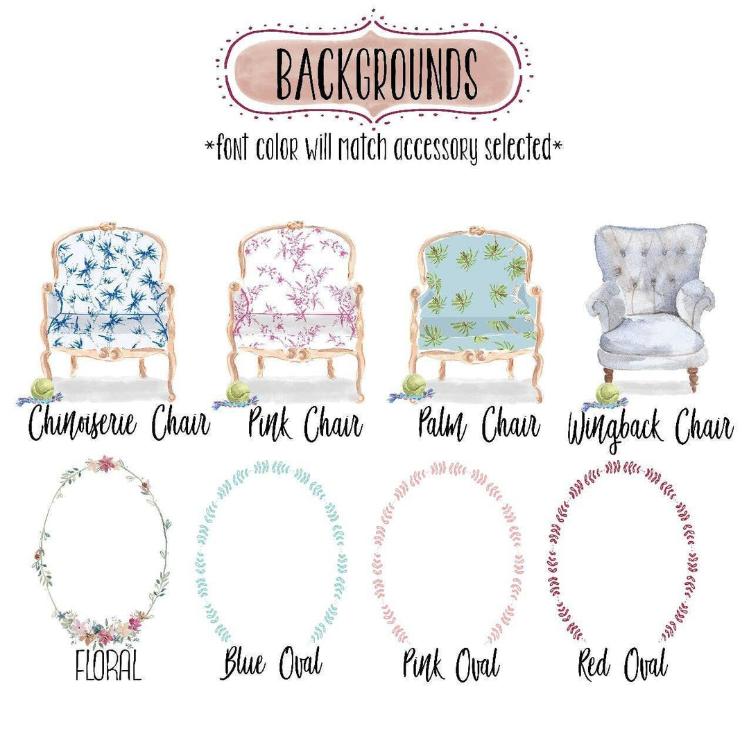 The Preppy Pineapple Home - Custom German Shepherd Tea Towel, Personalized Gift, Bow Tie: No Accessory / Wingback Chair