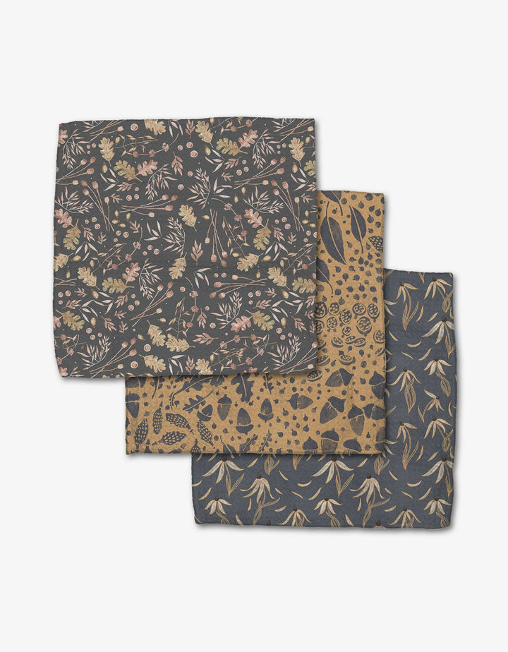 Geometry - Autumn Harvest Dishcloth Set