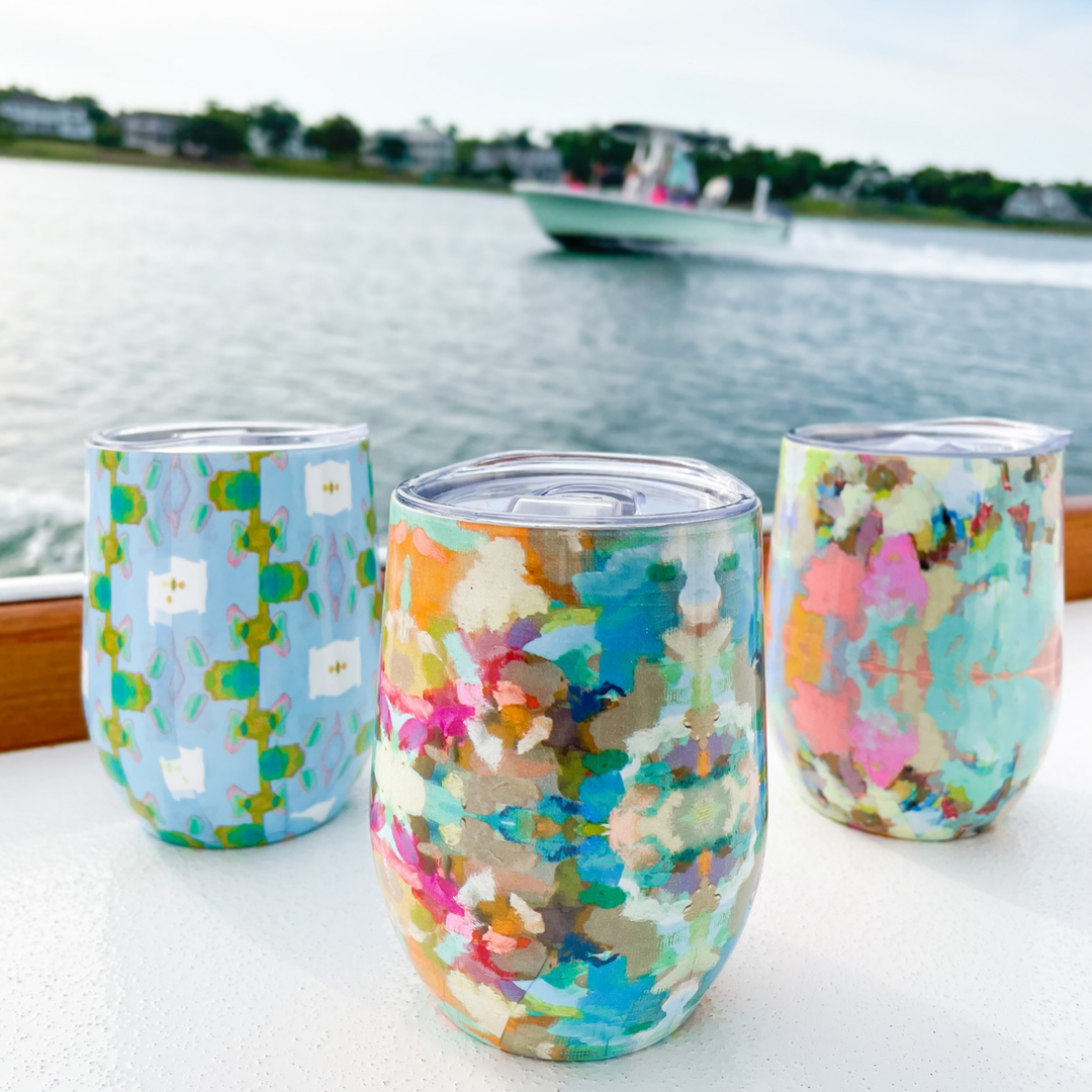 Laura Park Designs - Brooks Avenue Wine Tumbler