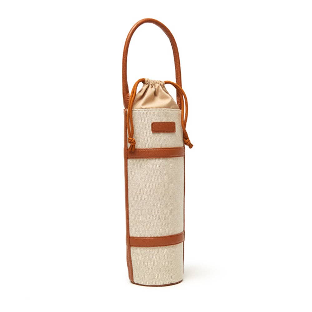 brouk and co vegan leather backpack Capri Single Wine Bag