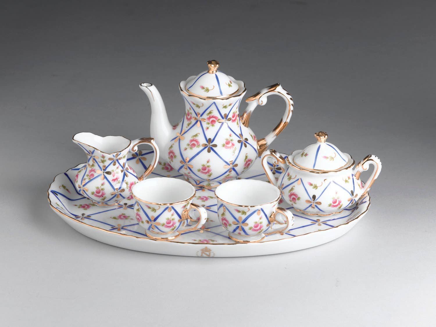 AA Importing - Mini Tea Set for 2 w/ Tray – The Oaks Apparel Co.