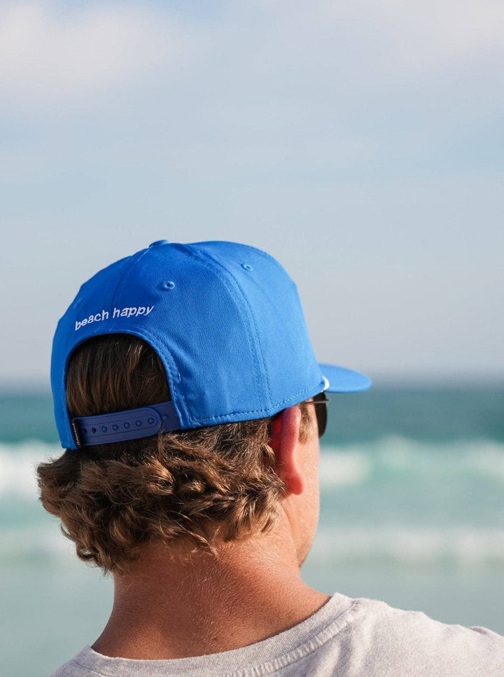 30A Gear - 30A Wordmark Beach Happy Rope Hat: Blue