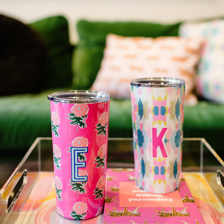 Clairebella - Belmont Tumbler: Pink