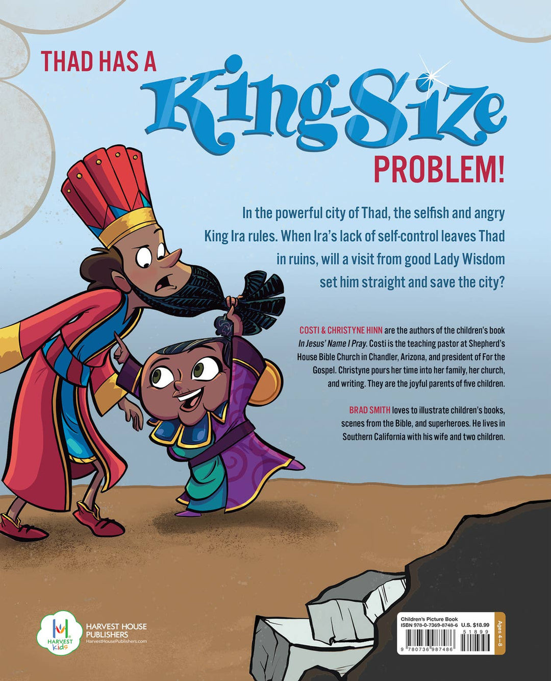 Harvest House Publishers Gift & Specialty Books - The King Who Found His Self-Control: Hardcover / English