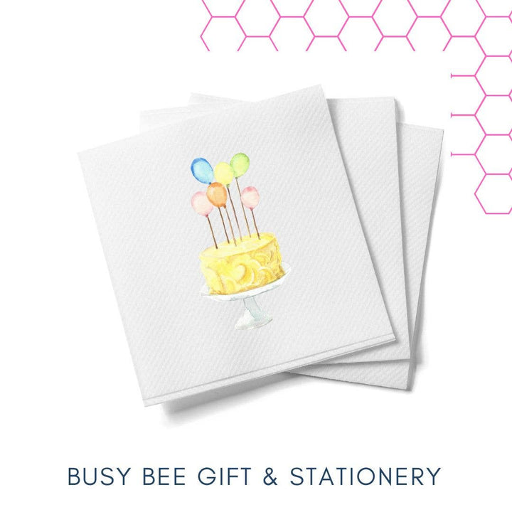 Busy Bee Gift & Stationery - Happy Birthday Frost Flex 16 oz Cups