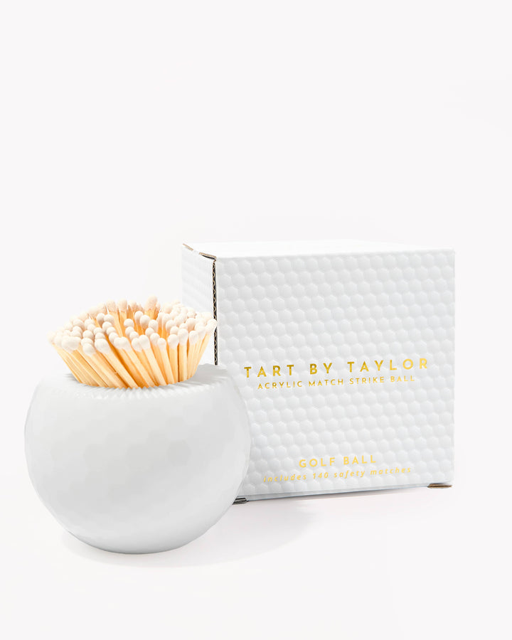 Tart By Taylor - Golf Match Striker | White Matches