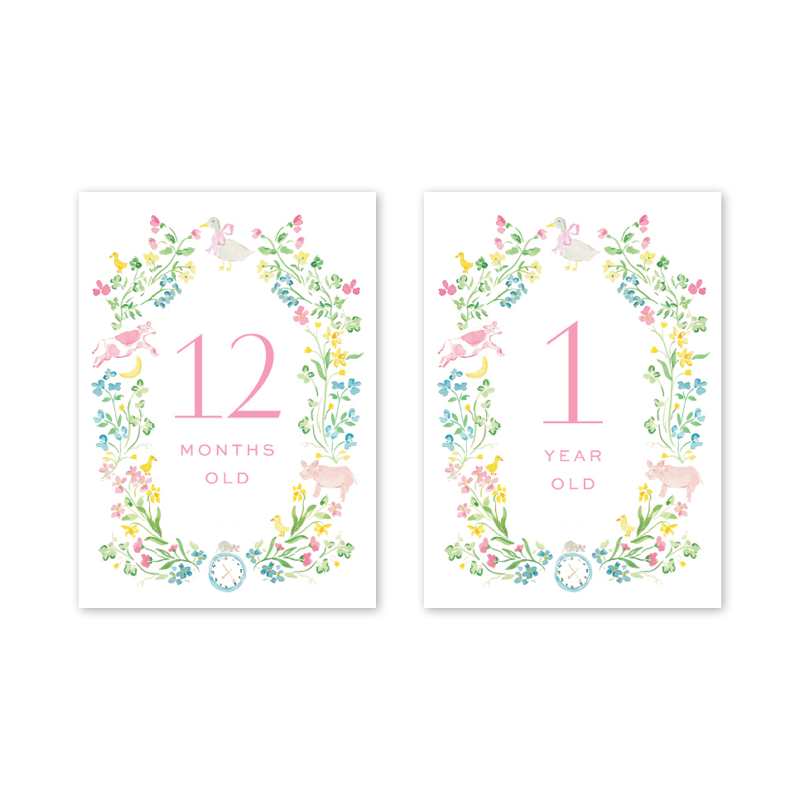 Dogwood Hill - Mother Goose Milestone Cards