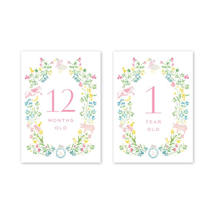 Dogwood Hill - Mother Goose Milestone Cards