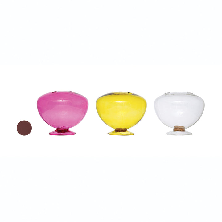 Glass Match Holder, 3 Colors Sold Separately