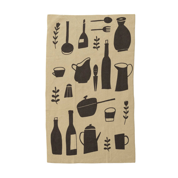 Waffle Weave Microfiber Tea Towel 18x30inch