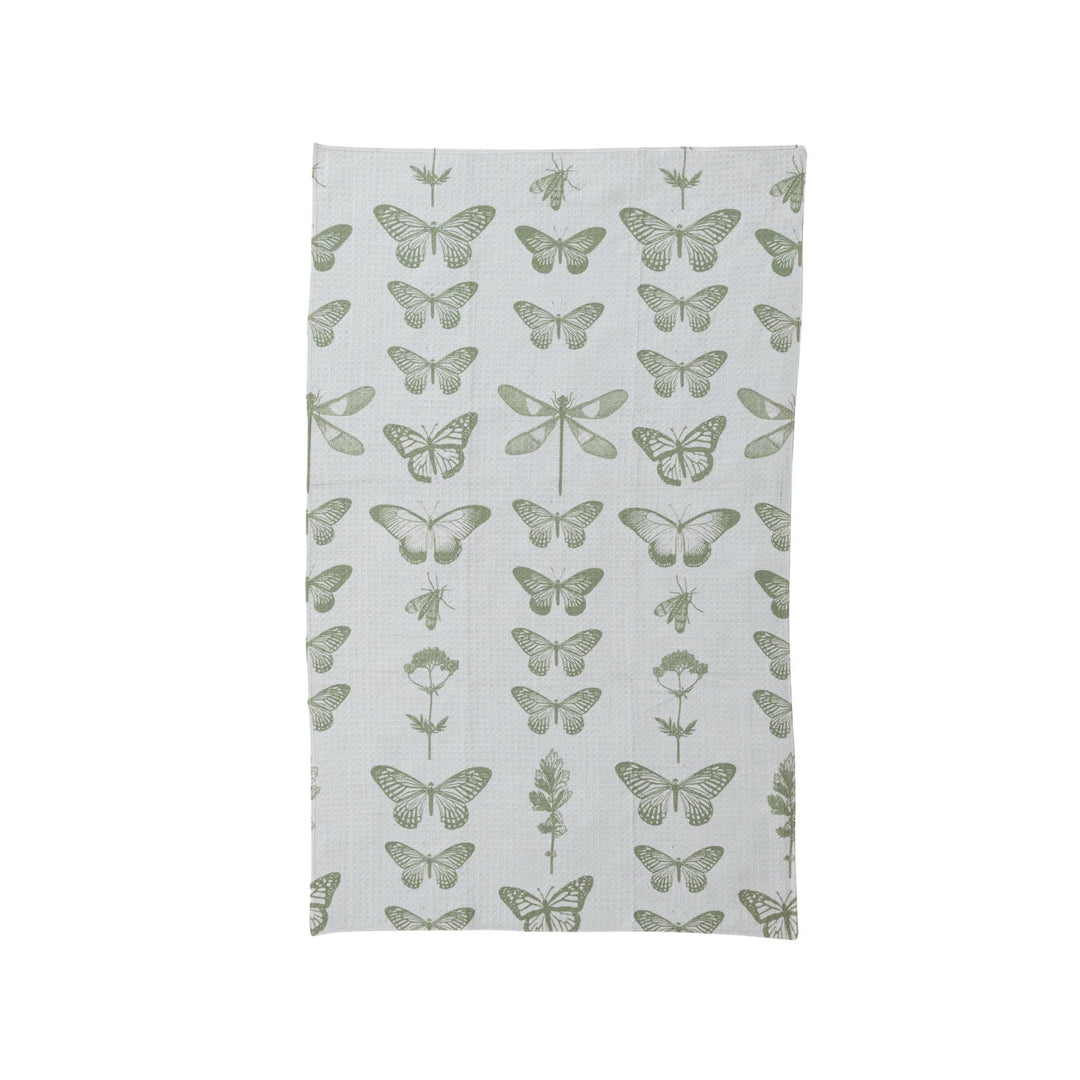Waffle Weave Microfiber Tea Towel 18x30inch