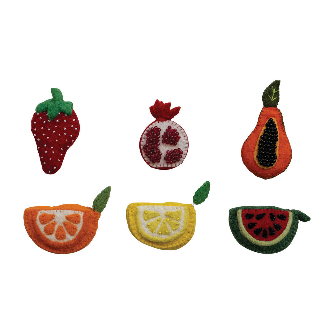 Handmade-Embroidered-Felt-Tape-Measure-6-Styles of Fruit