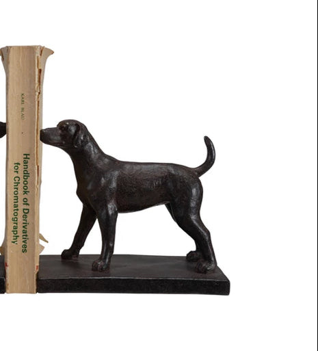 6-1/4"H Resin Dog Book End