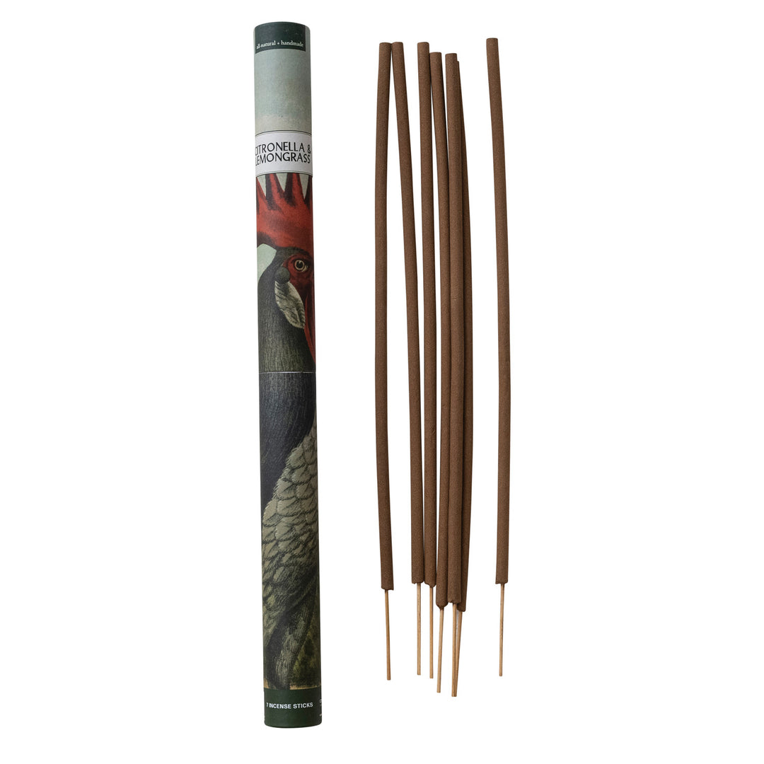 Citronella & Lemongrass Scented Outdoor Incense Sticks