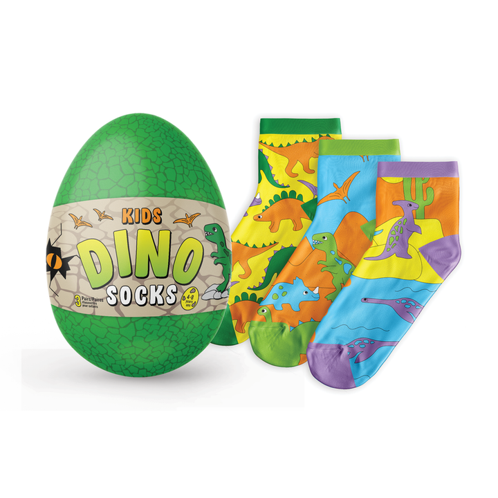 Kids' 3Pack Dinosaur Socks The Oaks Apparel Co.