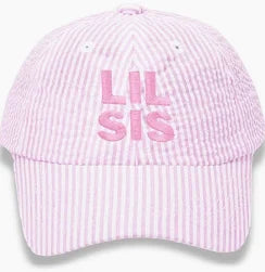 Lil Sis Bow Baseball Hat (baby)