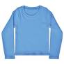 ISCREAM - Bright Blue Ribbed Long Sleeve Shirt