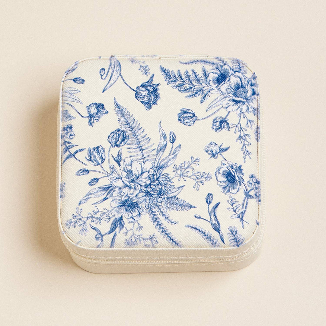 Frem - Travel-Size Blue | Blossom Jewelry Box: Navy / One / 5AC78028
