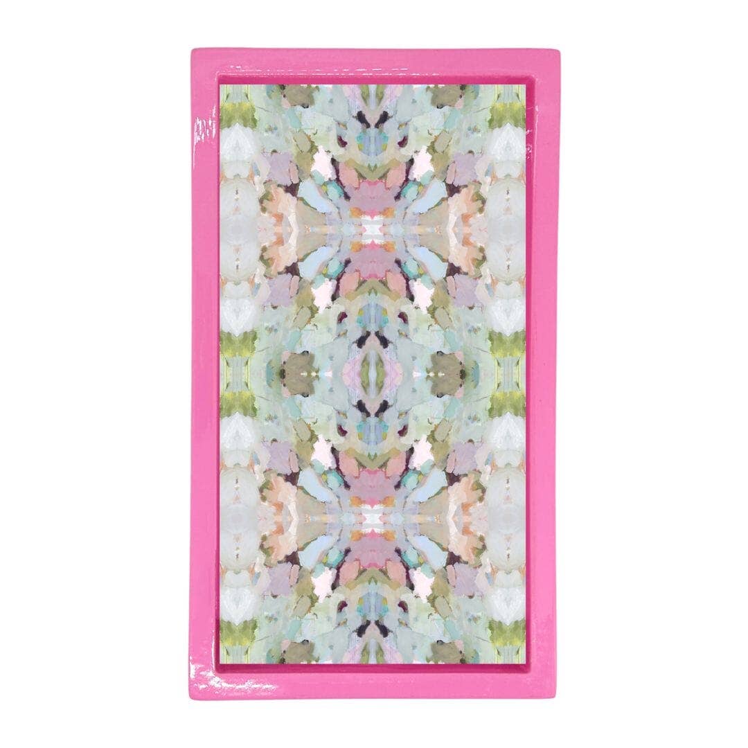 Laura Park Designs - Hot Pink Bamboo Guest Towel Holder: One Size