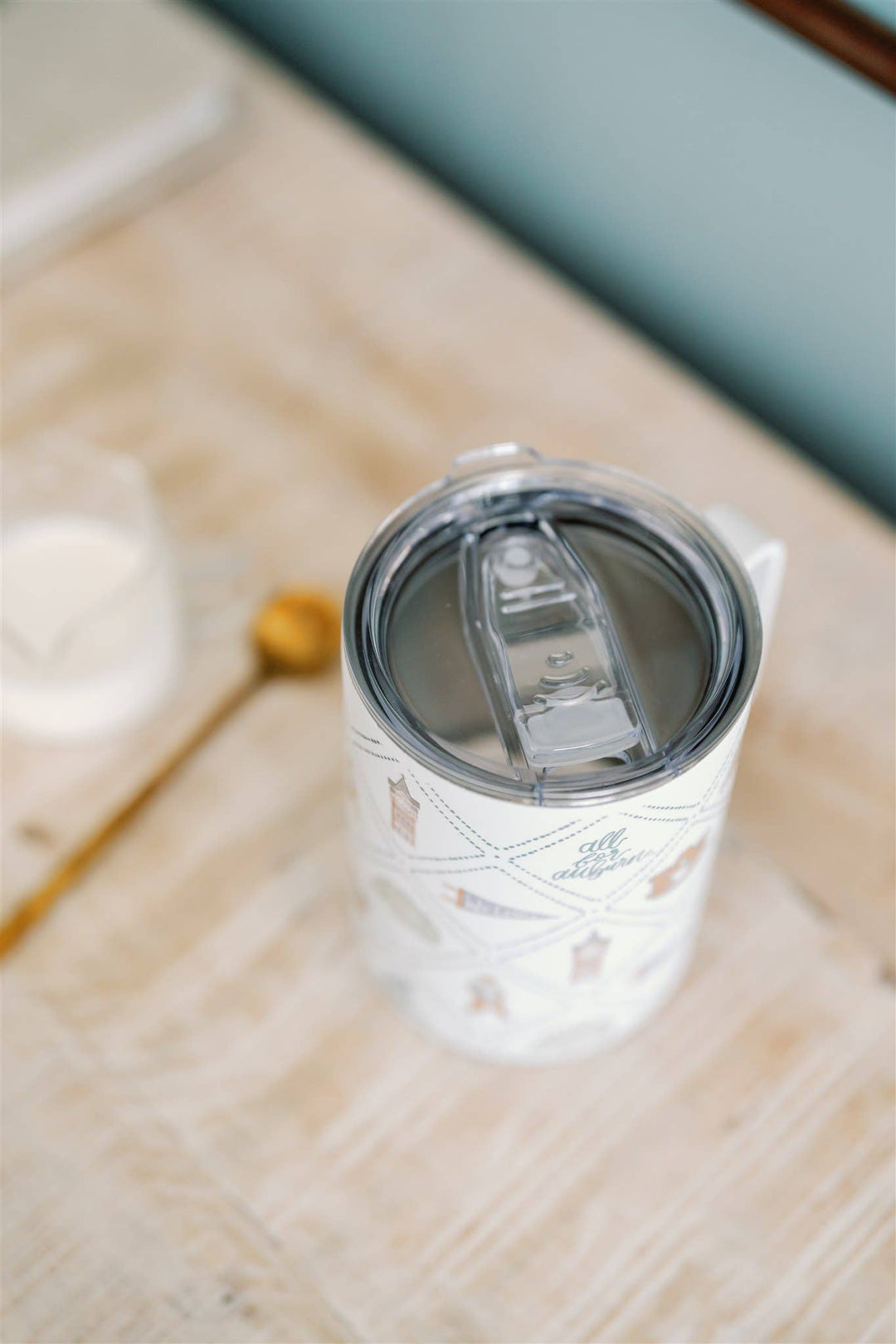 Gracefully Made Art - Licensed 16 oz. Insulated Auburn University Mug