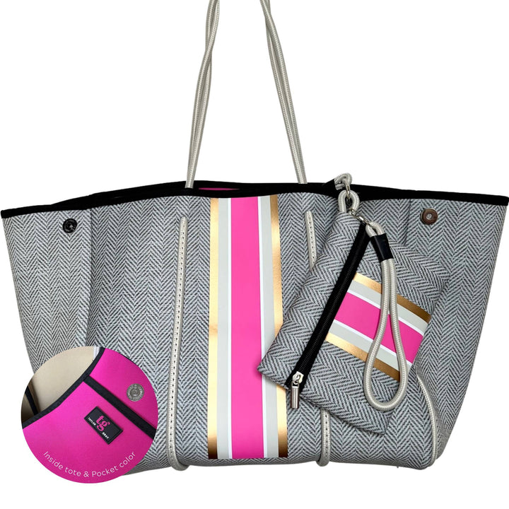 TAYLOR GRAY - The Cathy Neoprene Tote | shoptaylorgray