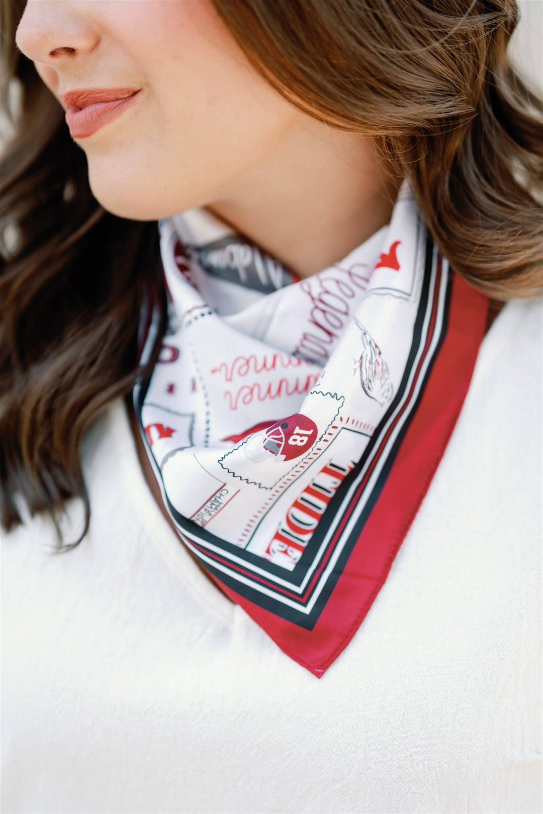 Gracefully Made Art - Alabama Silk Scarf