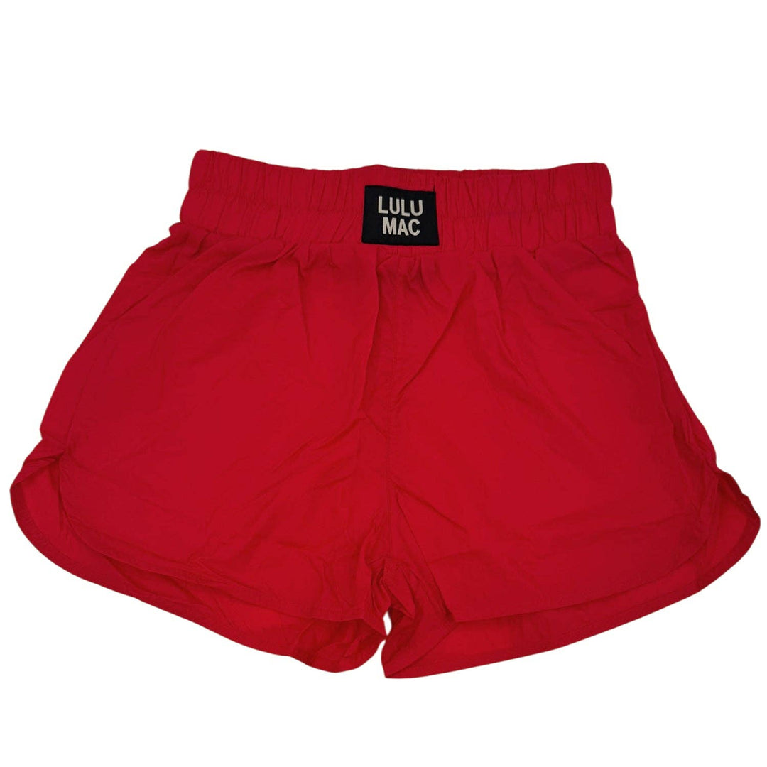 Lulu Mac-SHORT RED SHORTS:  / Youth