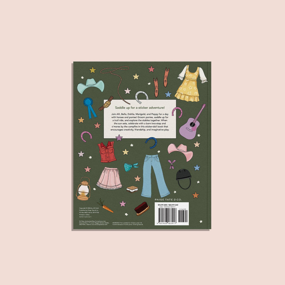 Paige Tate & Co. - My Fancy Sticker Storybook: Horses & Ponies