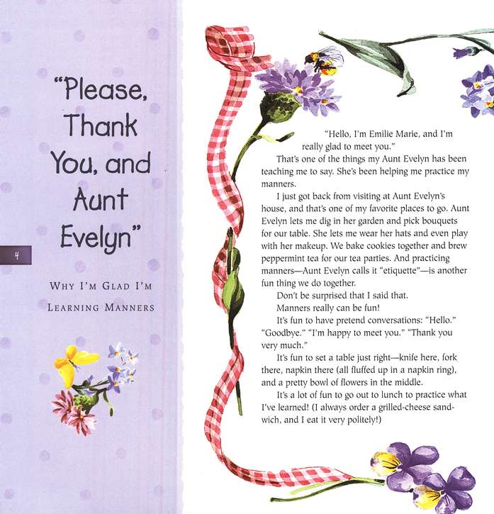 Harvest House Publishers Gift & Specialty Books - A Little Book of Manners: Hardcover / English