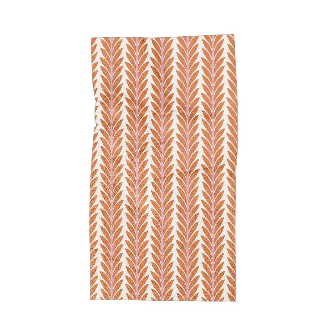 Laura Park Designs - Frond Orange Beach Towel: One Size