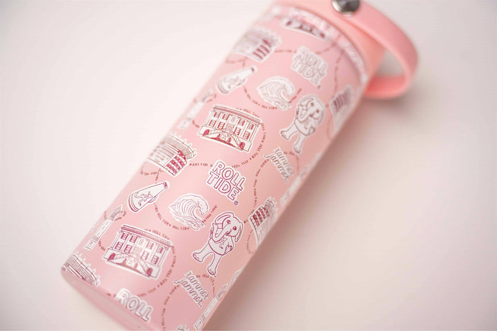 Gracefully Made Art - Alabama 18 oz Insulated Water Bottle