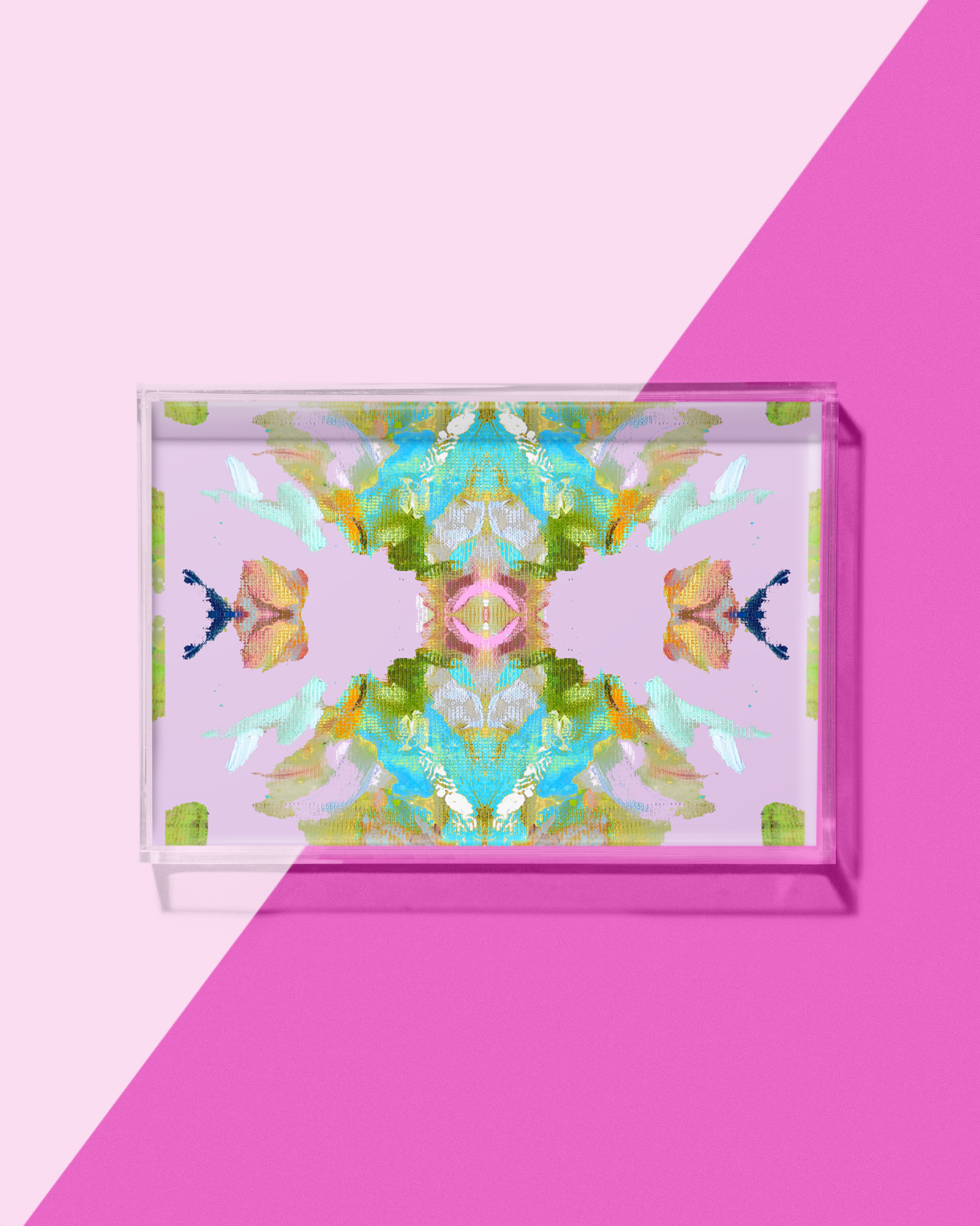 Tart By Taylor - Stained Glass Lavender Small Tray - Thumbnail 2