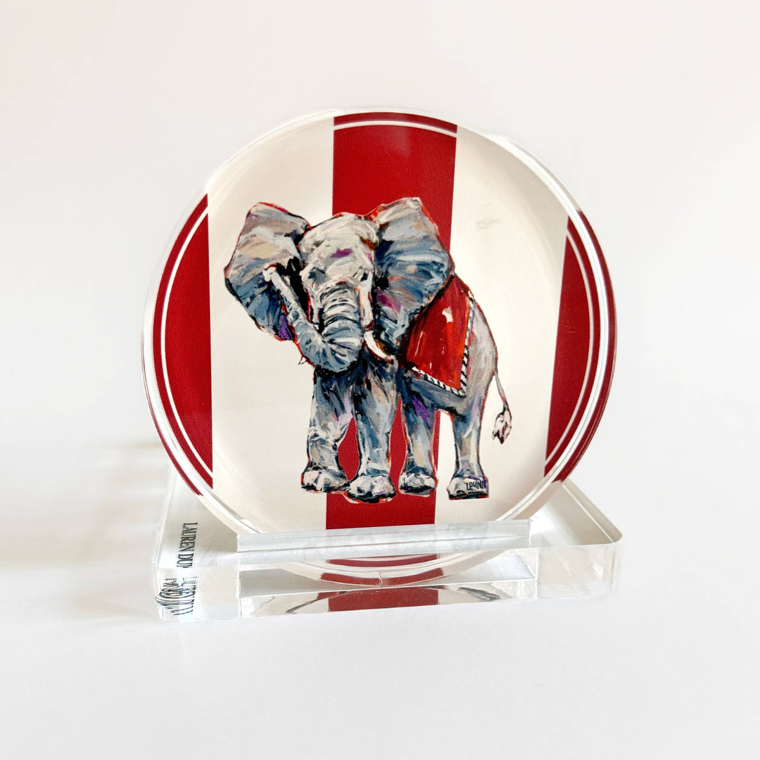 Lauren Dunn - ELEPHANT GAME DAY COASTER single coaster