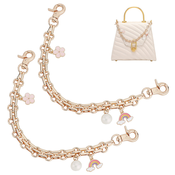 Purse Charms rainbow and cloud