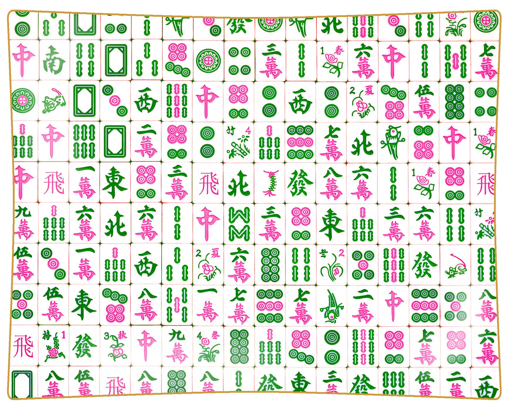 Marye-Kelley Mahjong Plate - Thumbnail 3
