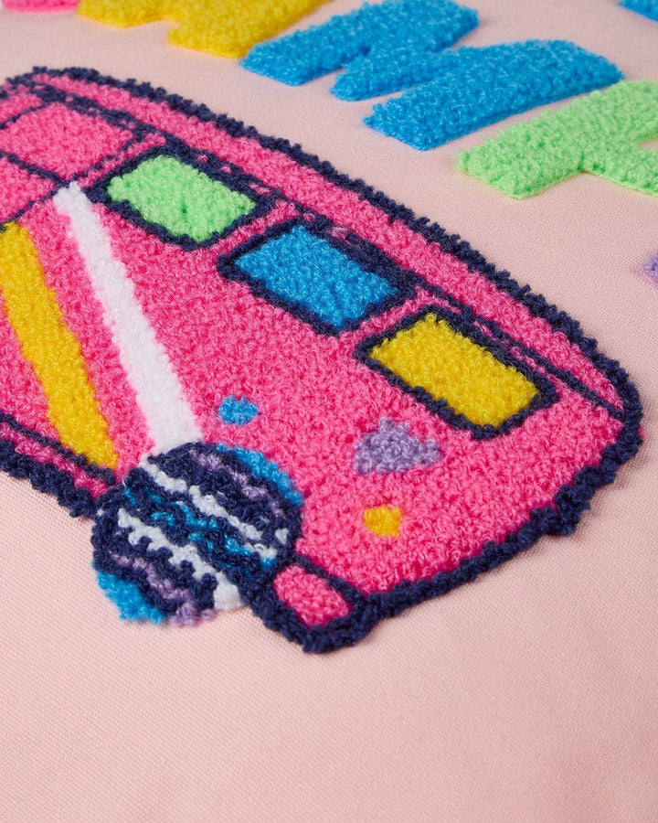 Infinity Classics International Inc. - Happy Camper Autograph Pillow: Peachy Pink / One Size