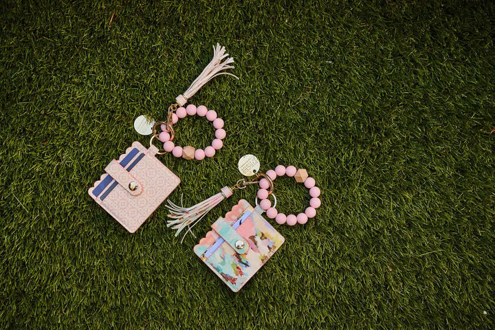 Laura Park Designs - Brooks Avenue Keychain Wristlet Wallet: One Size