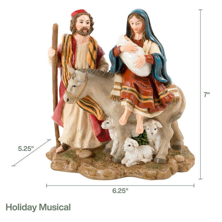 Fitz and Floyd® Mikasa® Pfaltzgraff® - Fitz & Floyd Holiday Musical Journey Musical Gift Box Pkg: MULTI / RESIN