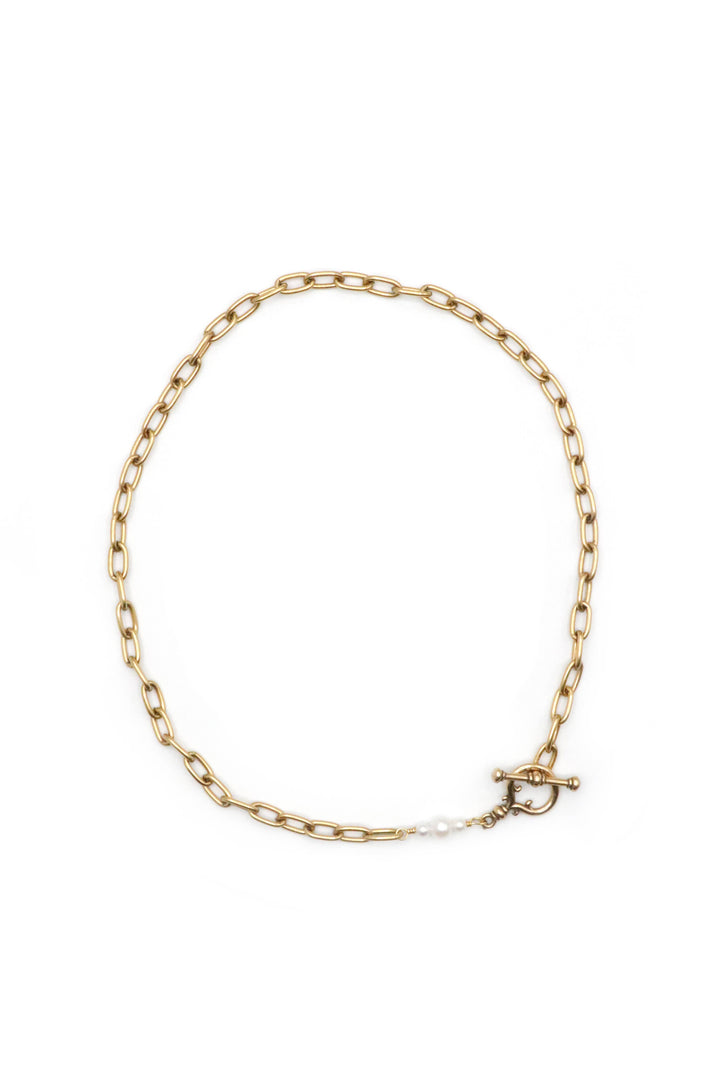 Ex Voto - 18" Rebecca Pearl Necklace