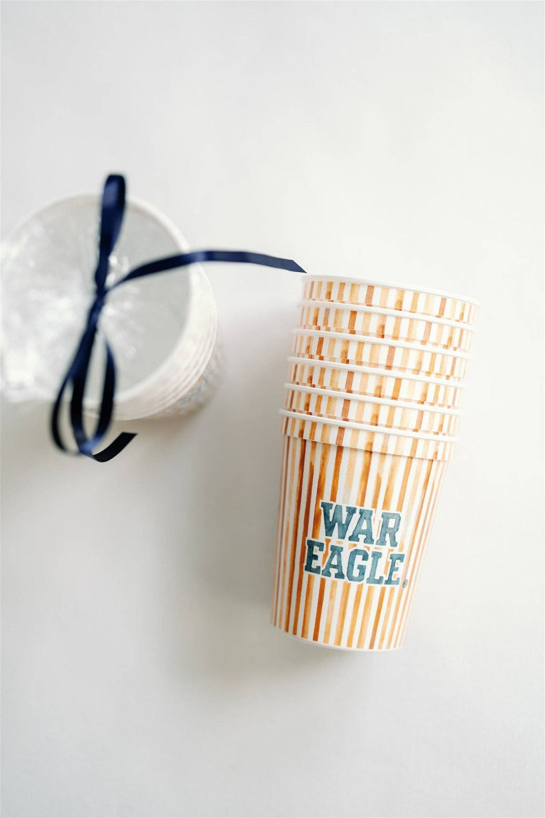 Gracefully Made Art - Auburn "War Eagle" Stadium Cup Set