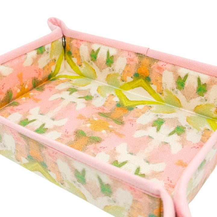 Laura Park Designs - White Lotus Snap Tray: One Size