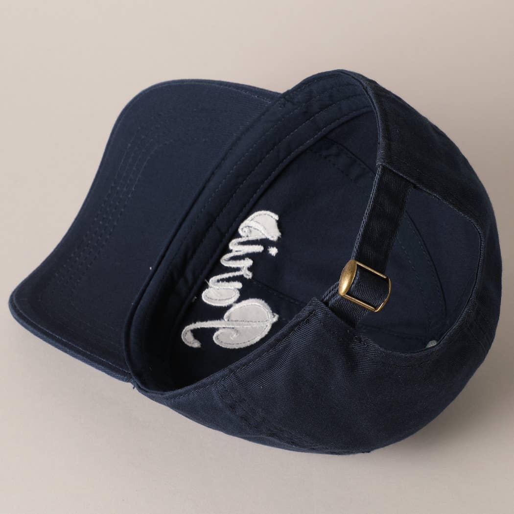 Fashion City - Paris Social Club Text Embroidery Baseball Cap: Pink / ONE SIZE