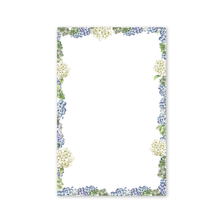 Dogwood Hill - Blue Hydrangea Boxed Invitation: Imprintable Invitation Boxed Set of 10 Cards