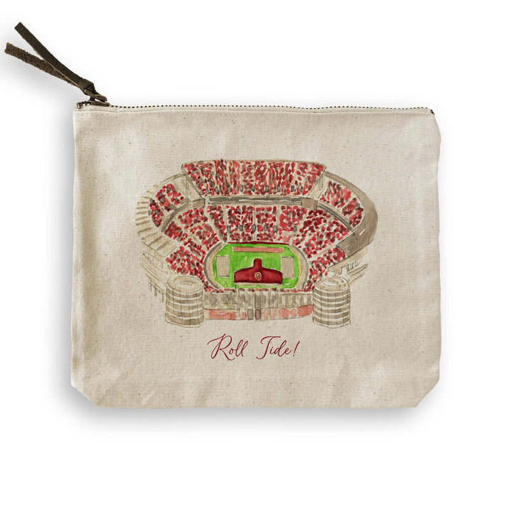 French Graffiti - Alabama Football Stadium with Quote: Dishtowel